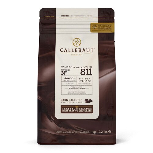 Callebaut Dark Chocolate Callets - 1kg